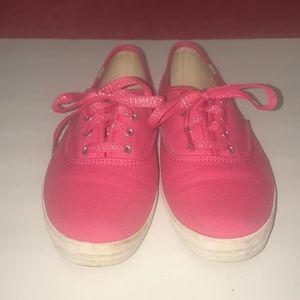 Sz 7.5 hot pink Keds womens